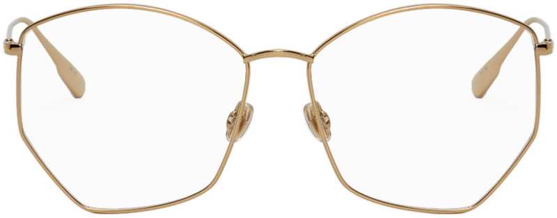 SSENSE Gold DiorStellaire04 Glasses