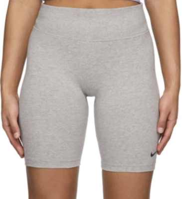 Nike Grey Leg-A-See Bike Shorts SSENSE